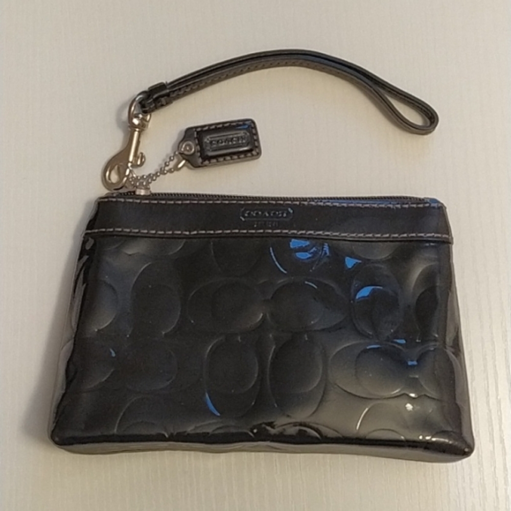 COACH Wristlet Black